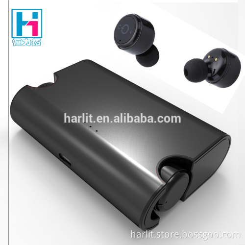 Best Price Mini Waterproof Wireless Stereo Noise Cancelling Headphones With Charging Cradle